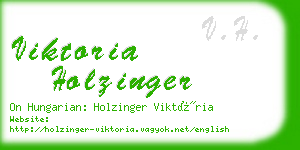 viktoria holzinger business card